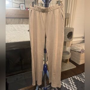 TALENTLESS Tan French Terry Lounge Pants